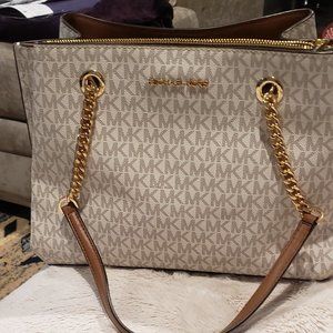 michael kors lg long drop satchel